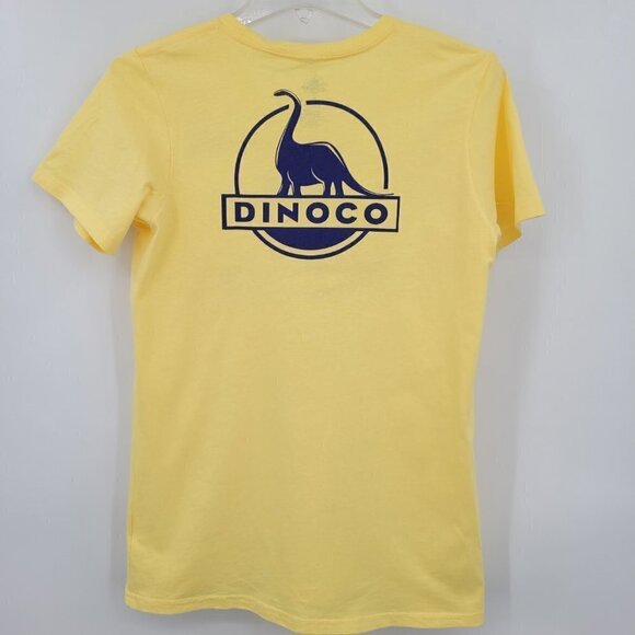 Disney Parks Exclusive Dinoco Graphic Yellow T-Shirt - Picture 4 of 9